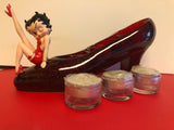 Betty Boop Strike a Pose 3 votive holder figurine  (Retired)