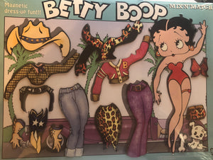 Betty Boop Magnetic Paper Doll Set