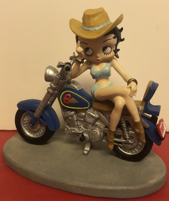 Betty Boop Cowgirl Biker              Retired