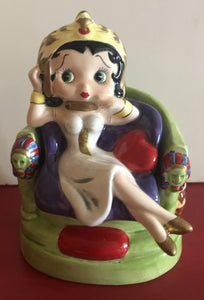 Betty Boop As Cleopatra Salt and Pepper Shaker Set             Retired very hard to find