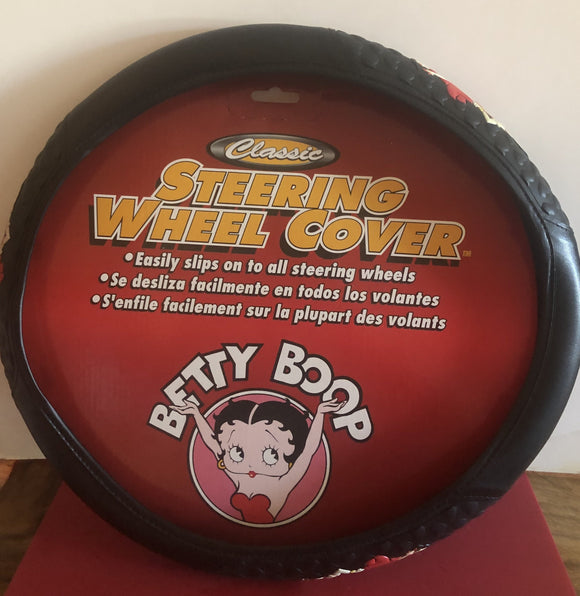 Betty Boop Wink Steering Wheel Cover