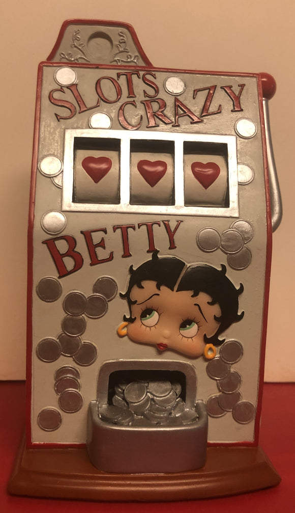 Betty Boop Slot Machine Bank                            Retired