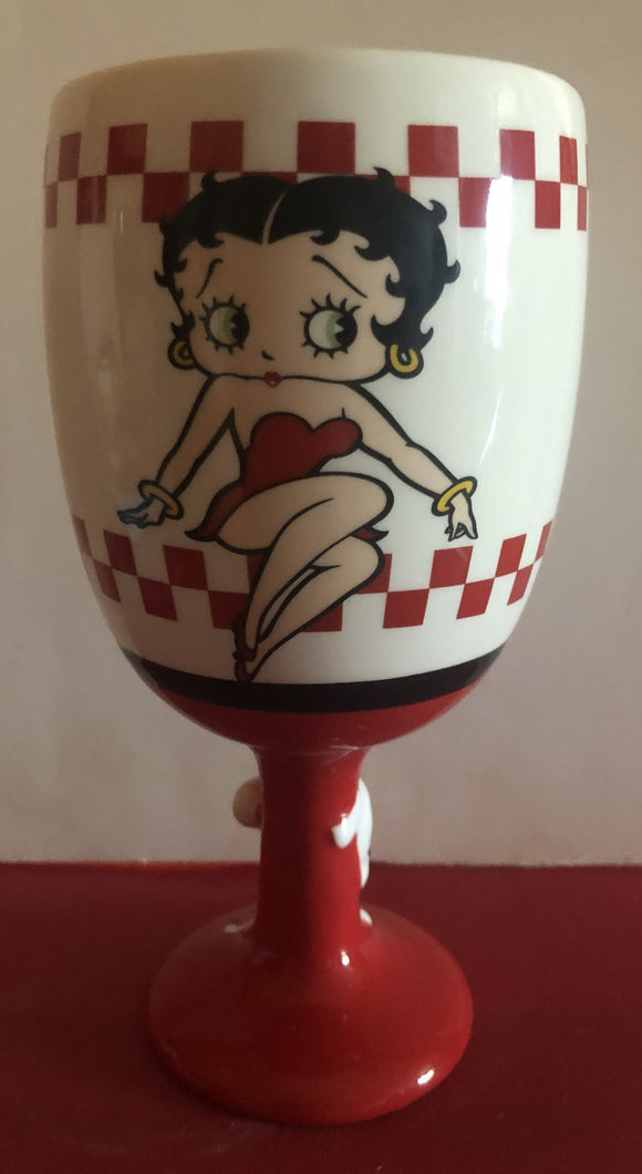 Betty Boop Classic Goblet                       Retired