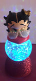 Betty Boop Light Up Snowglobe                         Retired             Rare Item