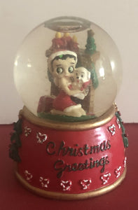 Betty Boop Christmas Snowglobe                 Retired           Hard to find