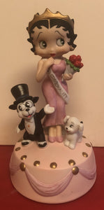 Betty Boop Beauty Queen Musical Figurine                       Retired