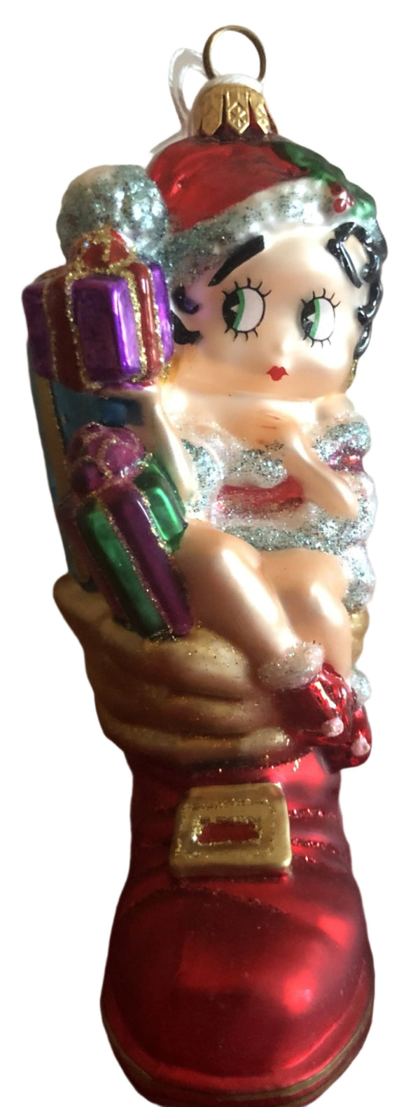 Polonaise Bootful Betty Boop Ornament          Retired      Hard to find