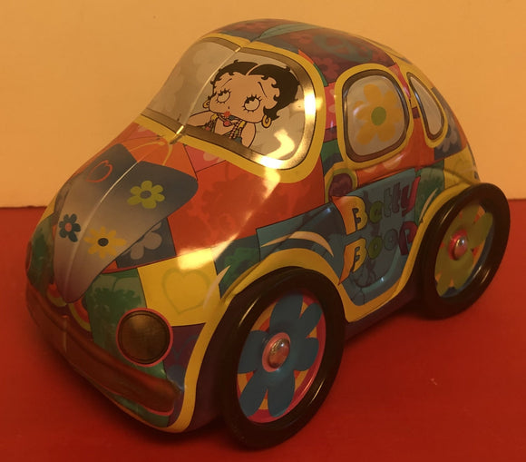 Betty Boop Retro VW Bug Tin Car                                   Retired   Very hard to find