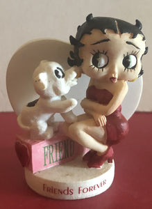 Betty Boop Friends Forever Mini Figurine                          Retired