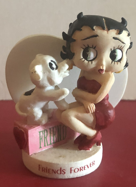 Betty Boop Friends Forever Mini Figurine                          Retired