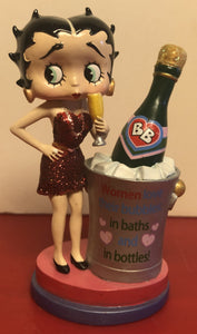 Betty Boop Danbury Mint Women Love There Bubbles Figurine                 Retired