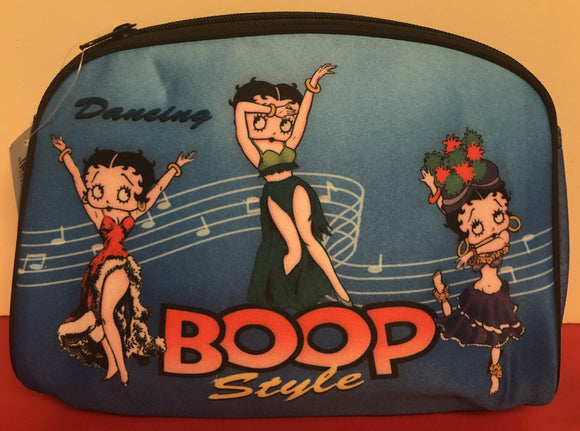 Betty Boop Dancing Poses Large Makeup Bag                      Retired