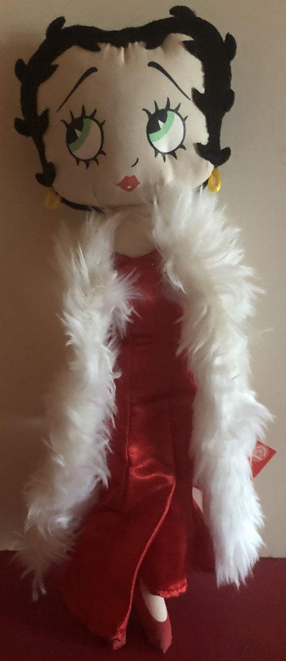 Doll Betty Boop Dresses For Sale Betty Boop Red Dress With Boa Posable Cloth Doll Retired Doll Betty Boop Dresses For Sale Betty Boop Red Dress With Boa Posable Cloth Doll Retired