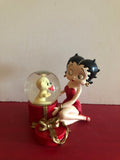 Betty Boop & Pudgy Gift Box Waterglobe             Retired