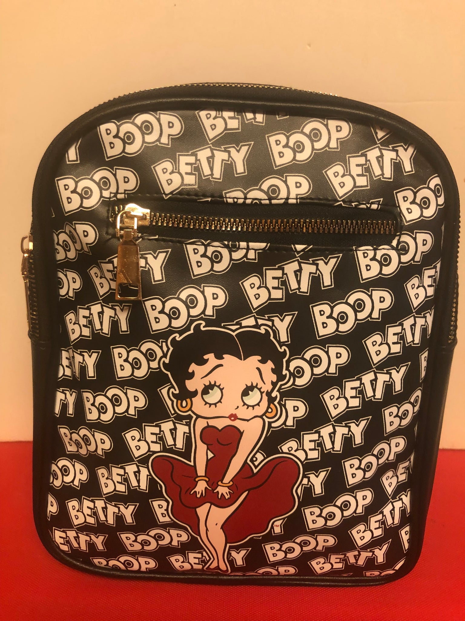 betty boop backpack leather bike heart NEW Betty Boop Backpack (3) different styles – Goodies Galore the Betty Superstore