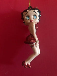 Betty Boop Red Gown Ornament