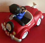 Betty Boop Schmid Little Red Car Musical                       Retired  Very Hard to Find