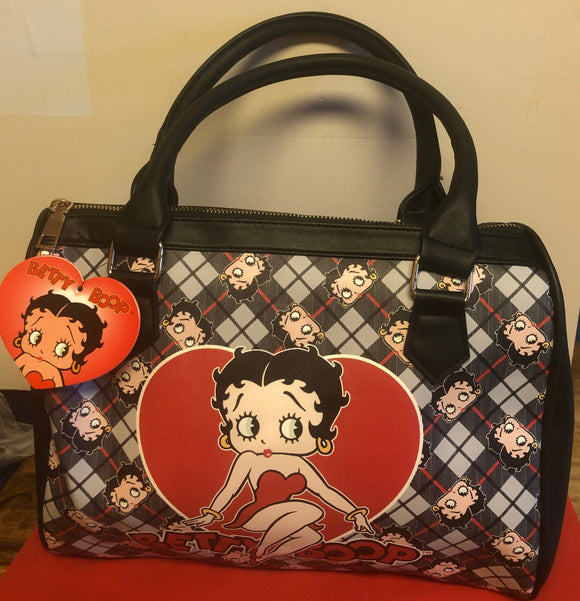 Betty Boop Satchel Handbag                                   New