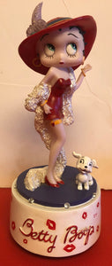 Betty Boop Puttin On the Ritz Musical Figurine                           Retired