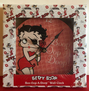 Betty Boop - Boop Oop A Doop Wall Clock                        Retired
