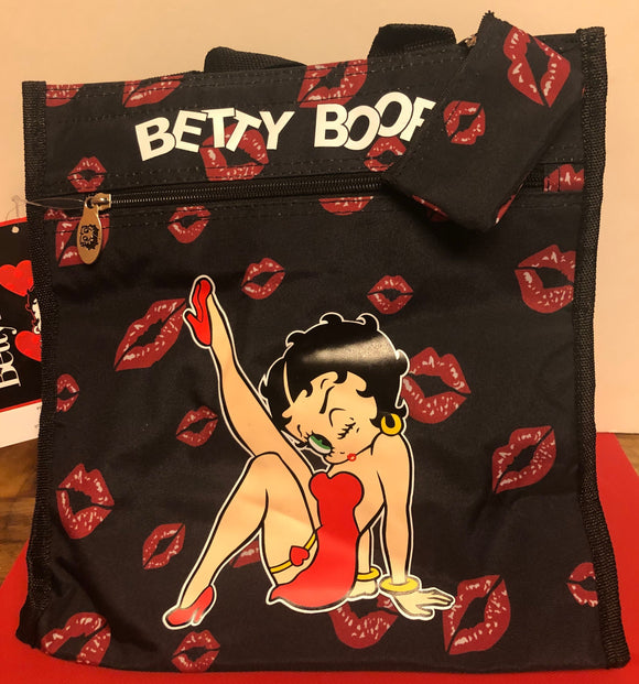Betty Boop Kisses Tote with coin purse                                 NEW