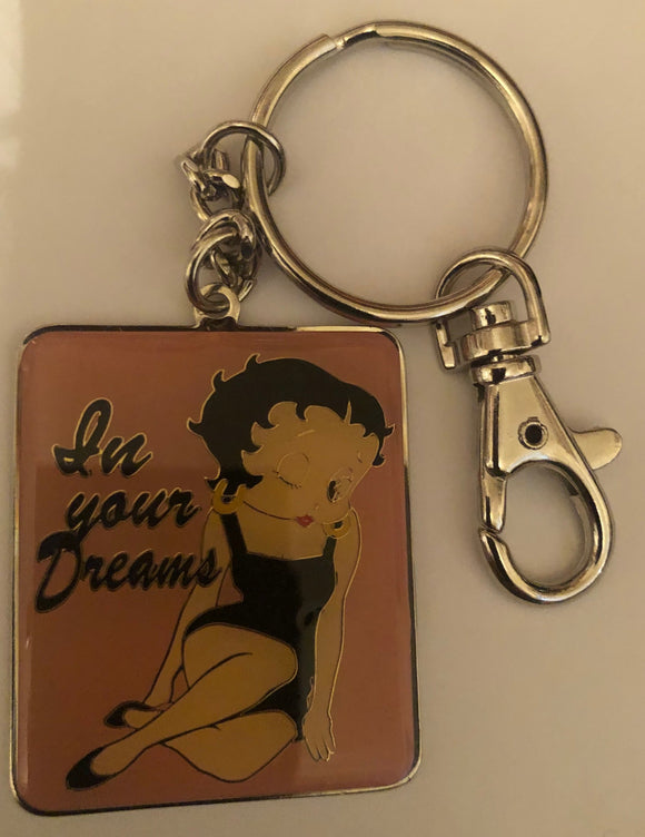 Betty Boop In Your Dreams Keychain                                    Retired