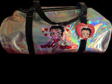 **NEW**  Betty Boop Duffle Bag with Betty Sitting On Her Name