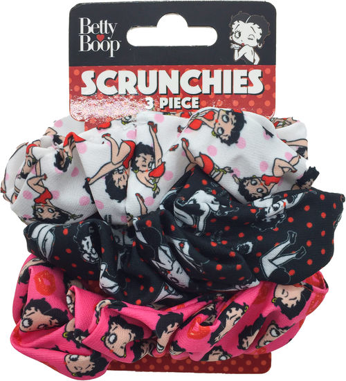 Betty Boop Scrunchies (3 Piece Set)
