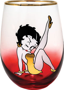 NEW  Stemless Betty Boop Glass