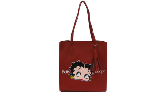 Betty Boop Red or Black Tassel Purse                             NEW