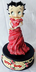 Betty Boop "Rose" Musical  Figurine (Retired)