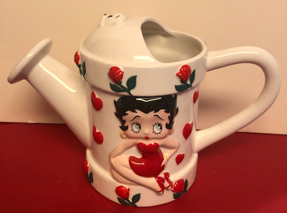 Betty Boop Ceramic Watering Can   (Retired)