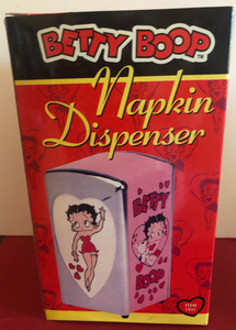 Betty Boop Old Fashin Napkin Dispenser         Retired