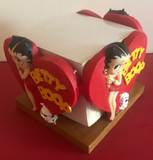 Betty Boop Desktop Note Pad Holder