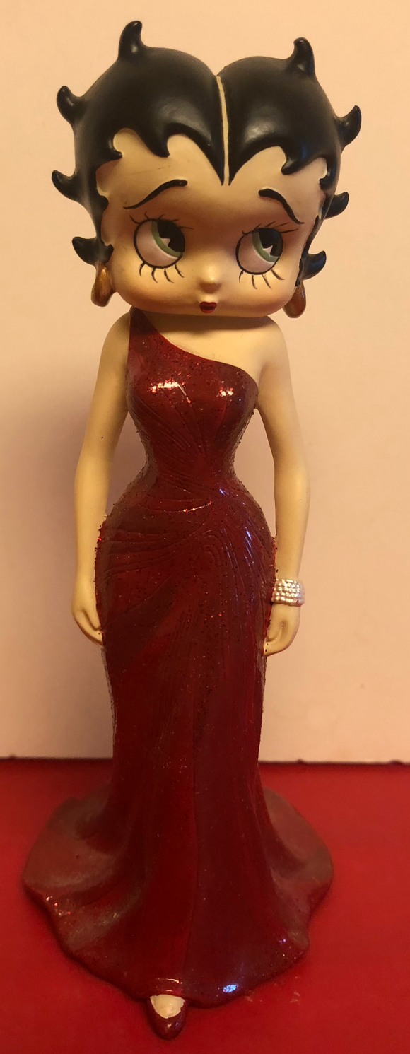 Betty Boop Lady in Red Dress