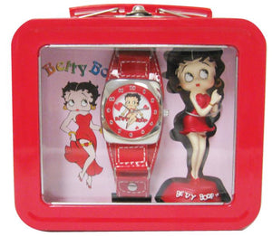 Betty Boop Watch and Figurine Gift Set