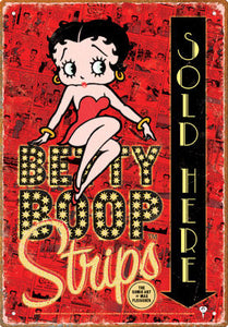 Betty Boop Sign Strips