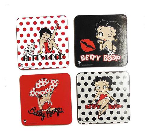 Betty Boop Coasters Polka Dots 