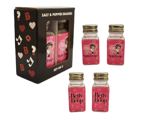 Betty Boop Salt & Pepper Attitude Is Everything                               New Item