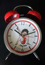 Betty Boop Old Fashion Style Kick Alarm Clock