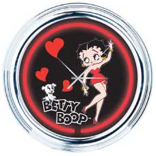 Classic Betty Neon Clock Retired Item