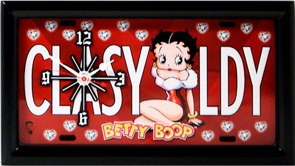 Betty Boop Classy Lady Clock