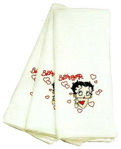 Product Image Betty Boop &lt;i&gt;Hearts&lt;/i&gt; Kitchen Towels