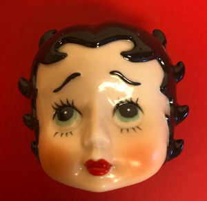 Betty Boop Madame Alexander Porcelain Hinged Face Box