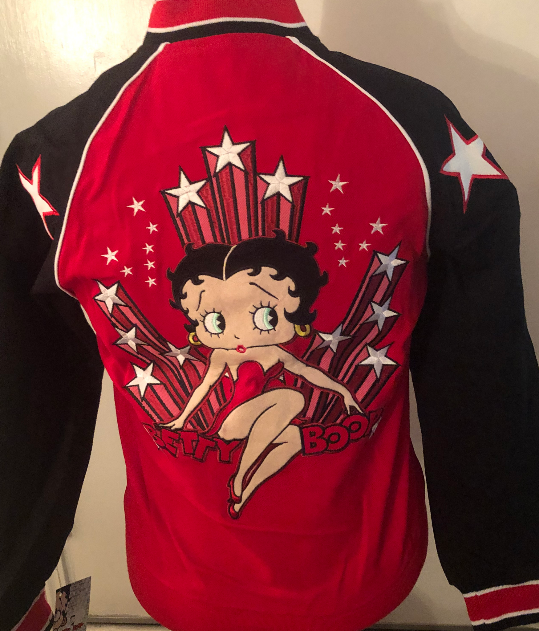 Betty Boop Stars Bursting Jacket Goodies Galore the Betty Superstore