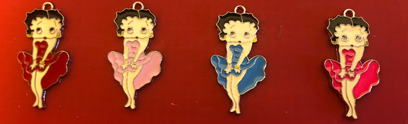Betty Boop Charms