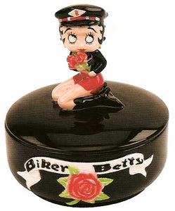Betty Boop Biker Candy Dish or Trinket Box