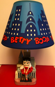 Betty Boop Skyline Lamp  ( Retired hard to find)