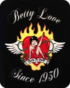 Betty Boop &quot;Vintage&quot; - Officially Licensed Heavy Weight Faux FurTM Blanket 