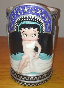 Betty Boop Deco Ceramic Vase                                Retired